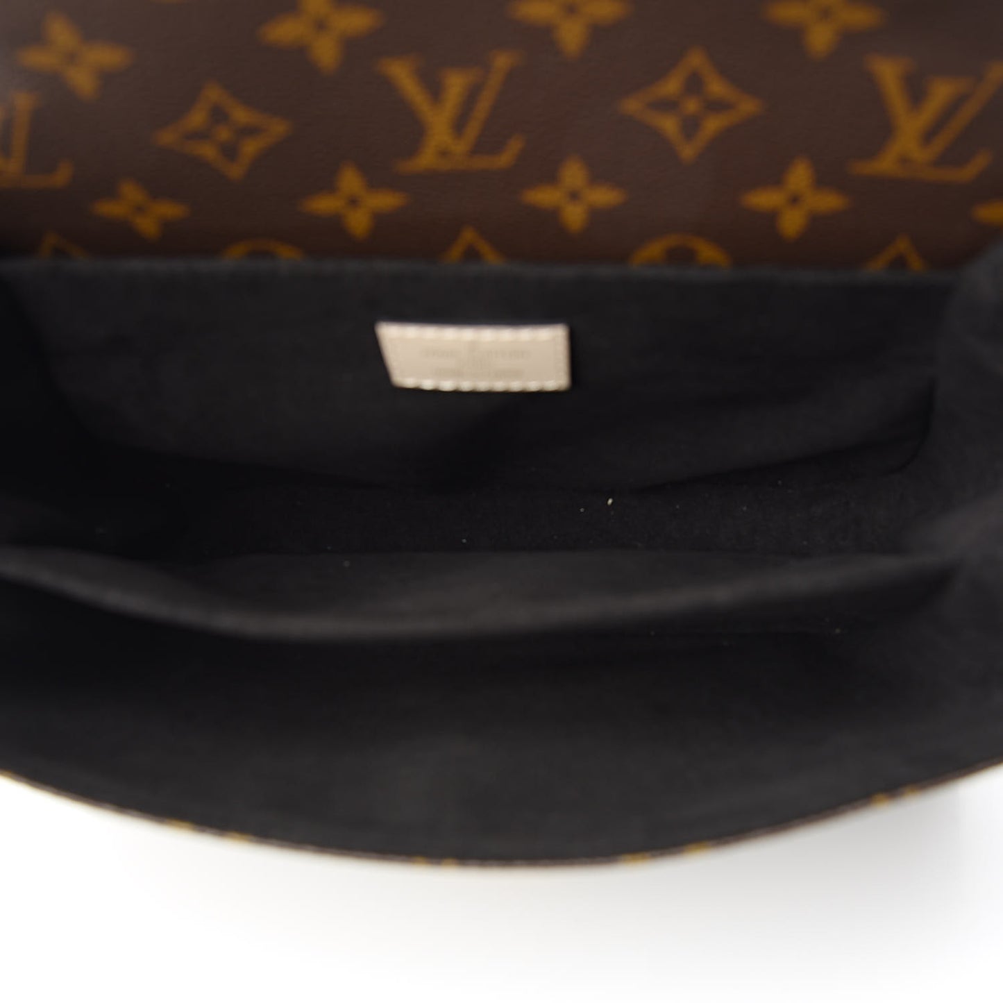 Monogram Braided Pochette Metis Creme Beige