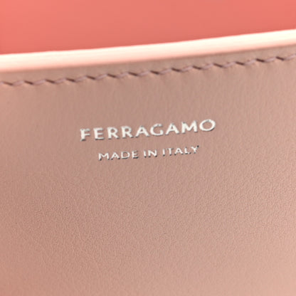 Salvatore Ferragamo Calfskin Mini Hug Bag Nylund Pink 6 of 9