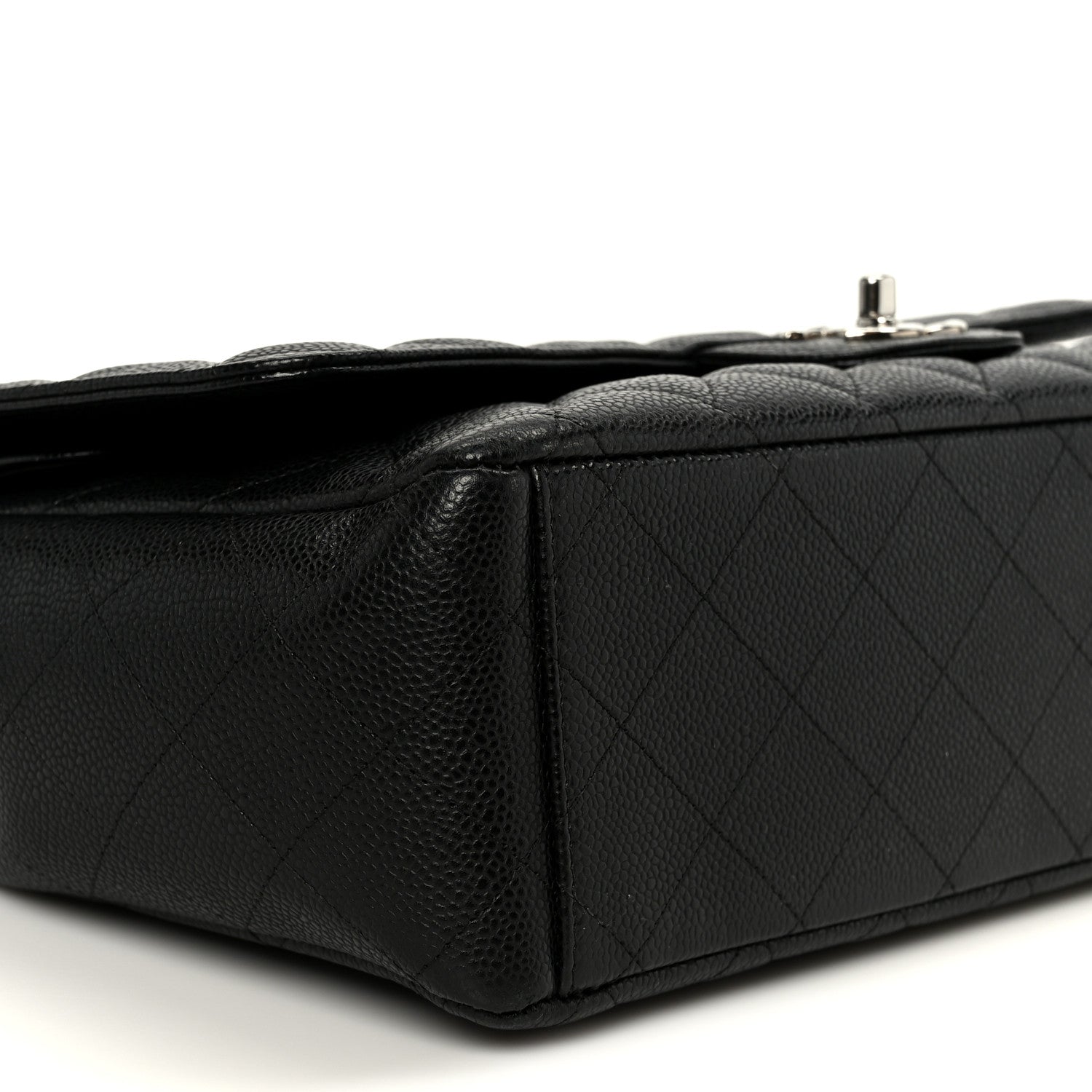 Chanel Caviar Quilted Maxi Double Flap Black 10 of 11