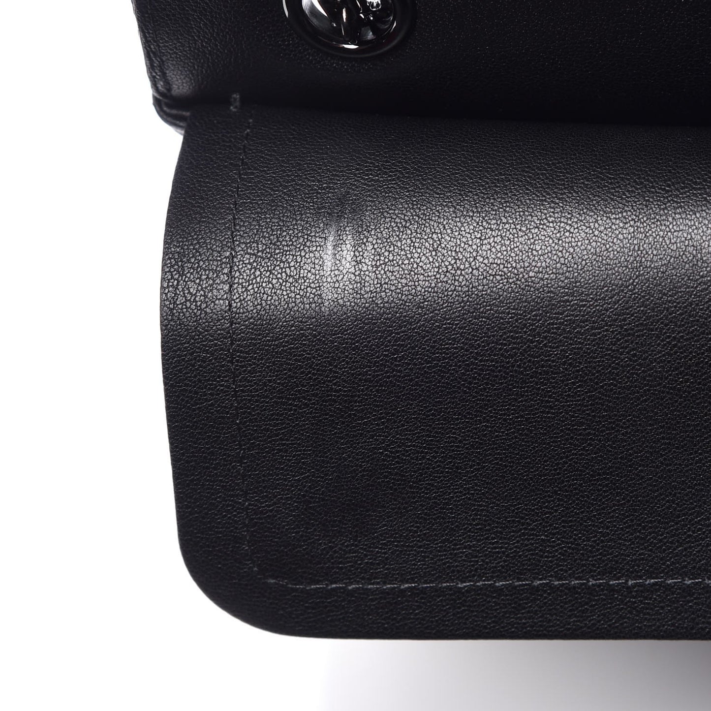 Sheepskin Chevron Quilted 2.55 Reissue 226 Flap So Black
