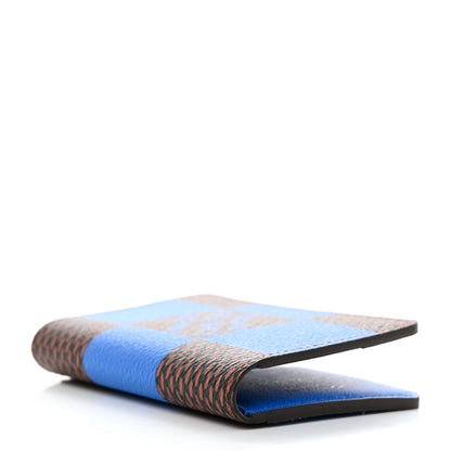 Louis Vuitton Damier Pop Pocket Organizer Blue 4 of 7
