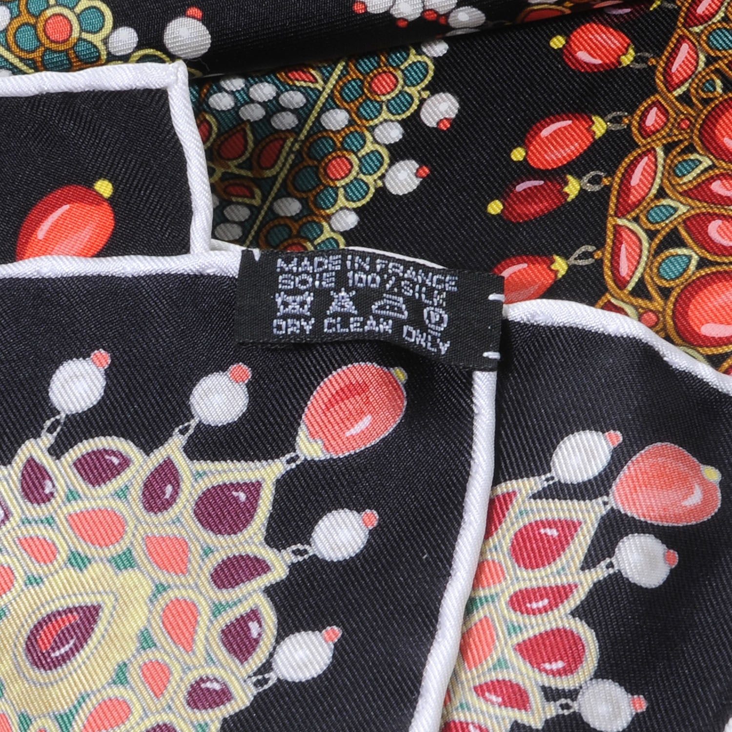 Hermes Silk Parures Des Maharajas Scarf 90 8 of 8