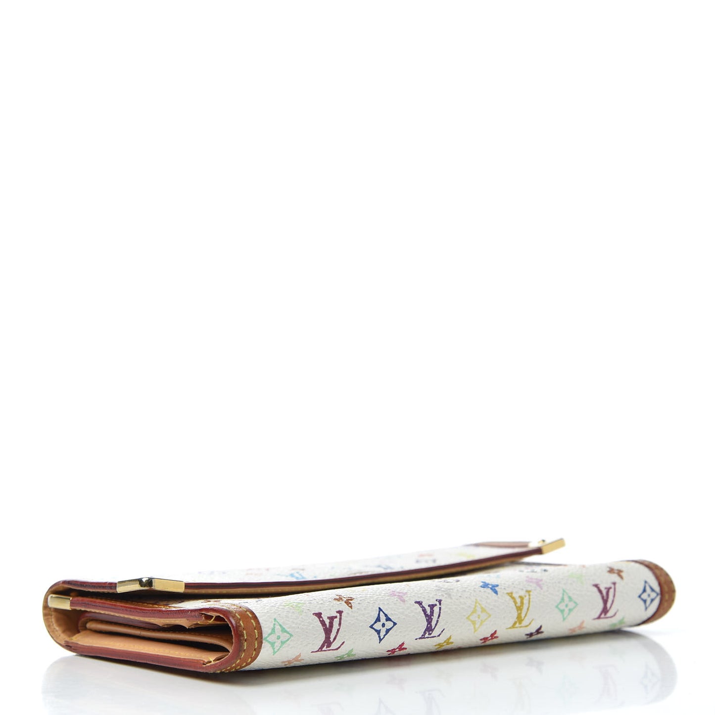 Monogram Multicolor Porte Tresor International Wallet White