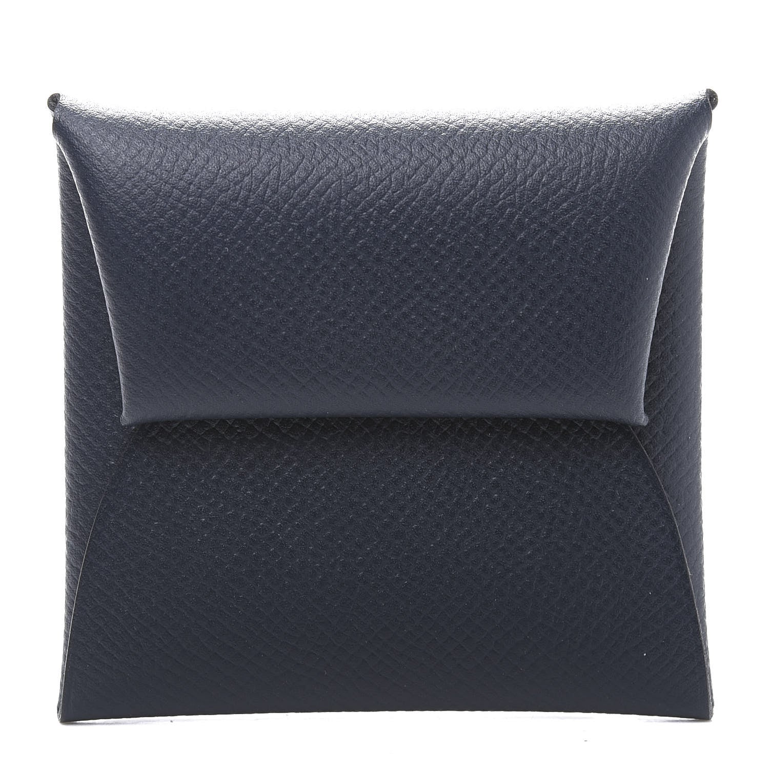 Hermes Epsom Verso Bastia Coin Purse Bleu Indigo Vert Amande 1 of 9
