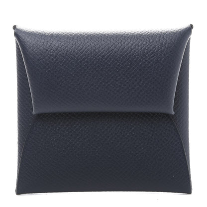 Hermes Epsom Verso Bastia Coin Purse Bleu Indigo Vert Amande 1 of 9