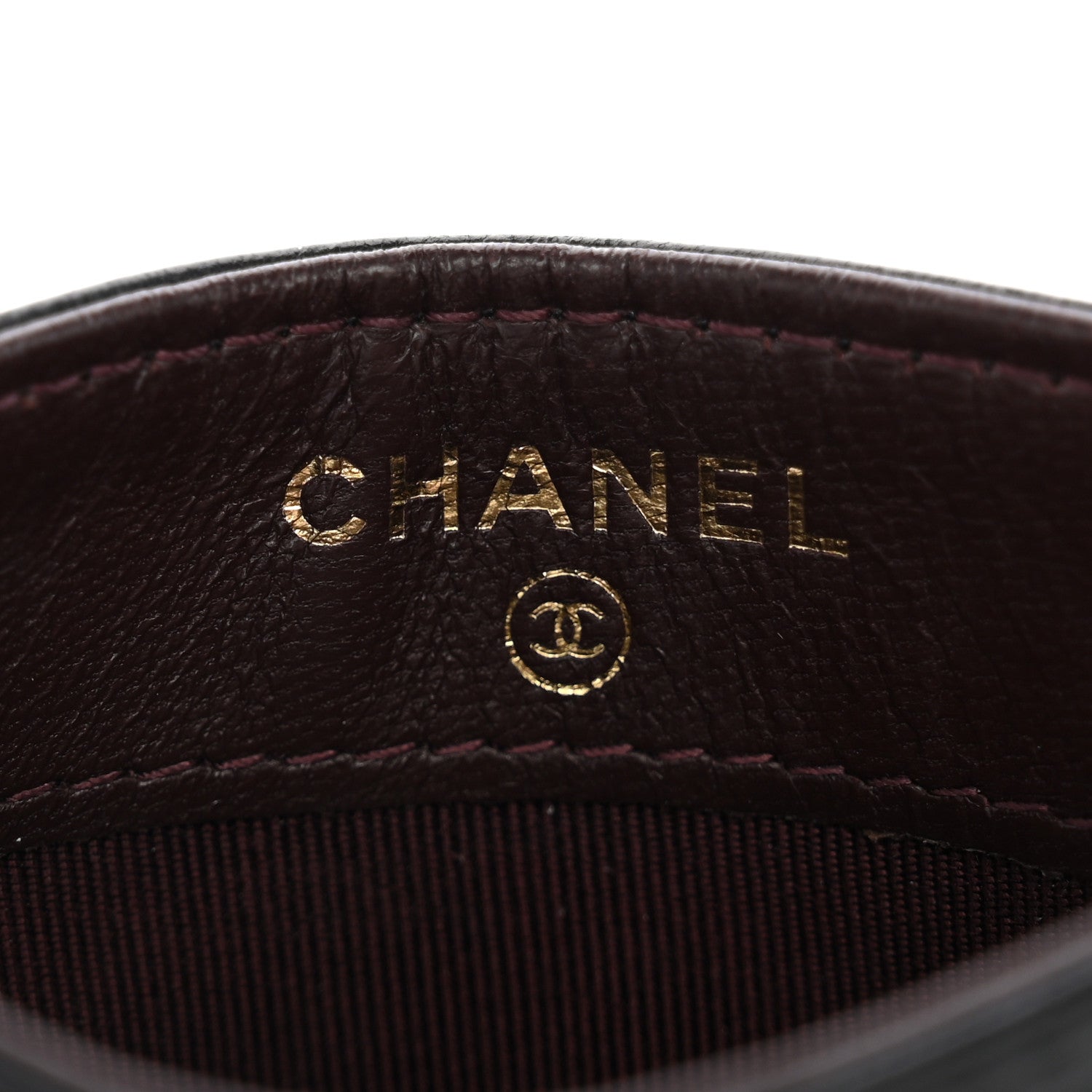 Chanel Lambskin Quilted Card Holder Black 6 of 8