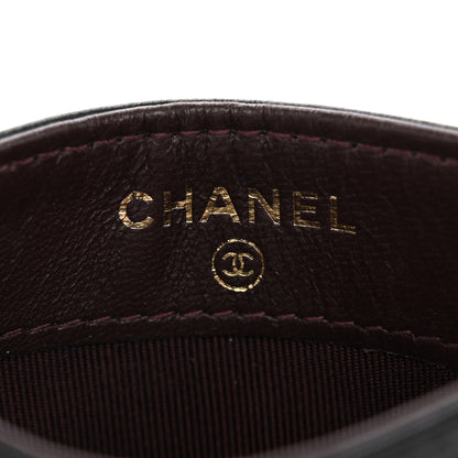 Chanel Lambskin Quilted Card Holder Black 6 of 8