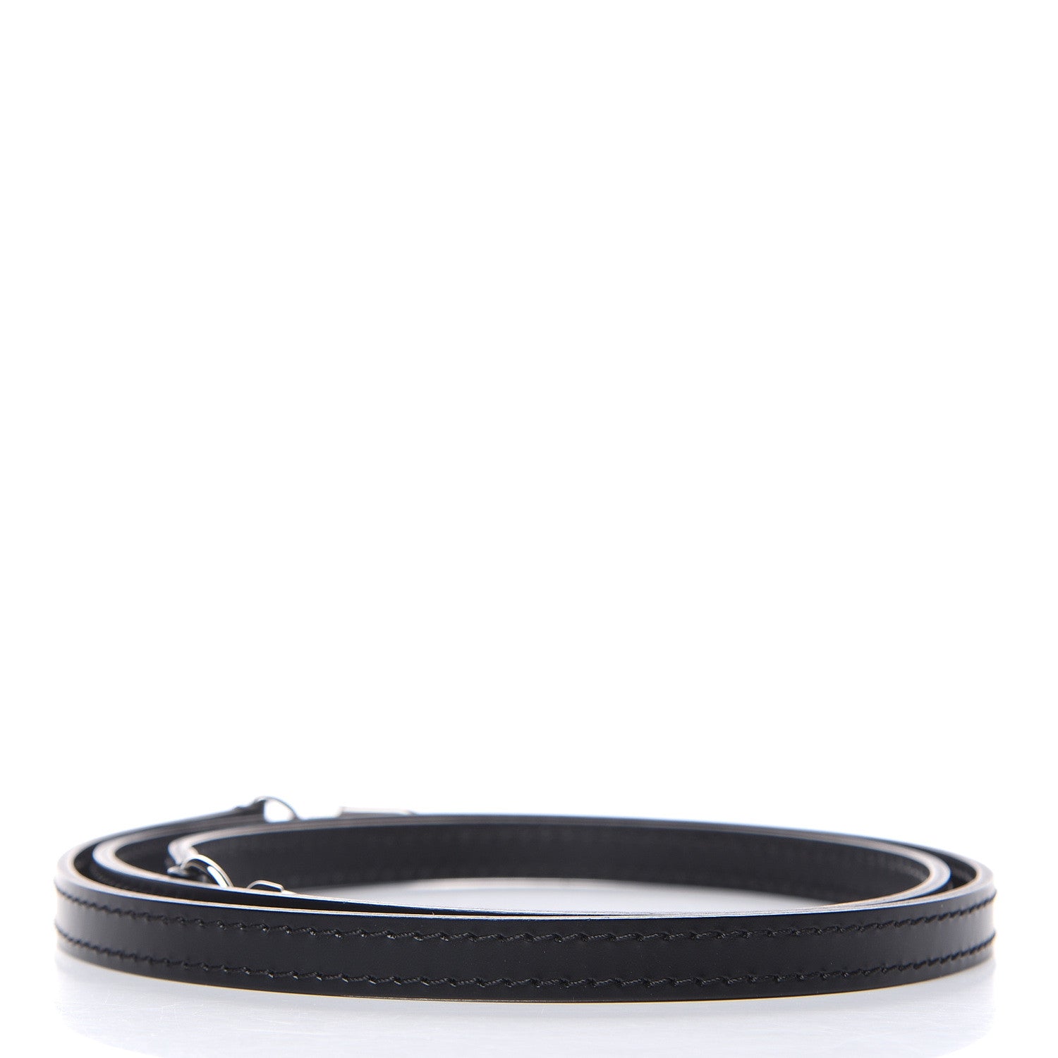 Louis Vuitton Calfskin Alma BB Shoulder Strap Black 3 of 3