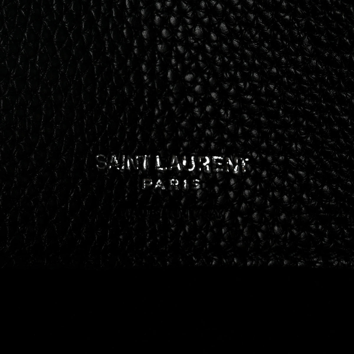 Saint Laurent Grained Calfskin Medium Souple Sac De Jour Black 6 of 10