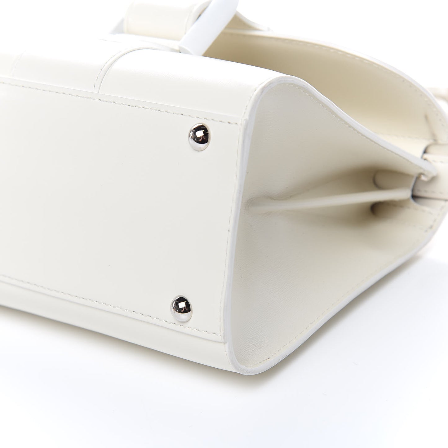 Calfskin Mini Brillant Satchel Ivory