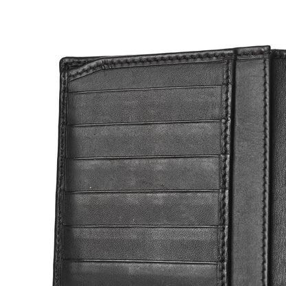 Gucci Monogram Calfskin Ladies Web Continental Wallet Beige Ebony Cocoa 10 of 13
