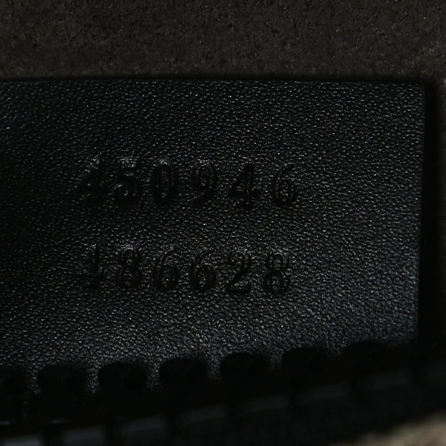 GG Supreme Monogram Belt Bag Black