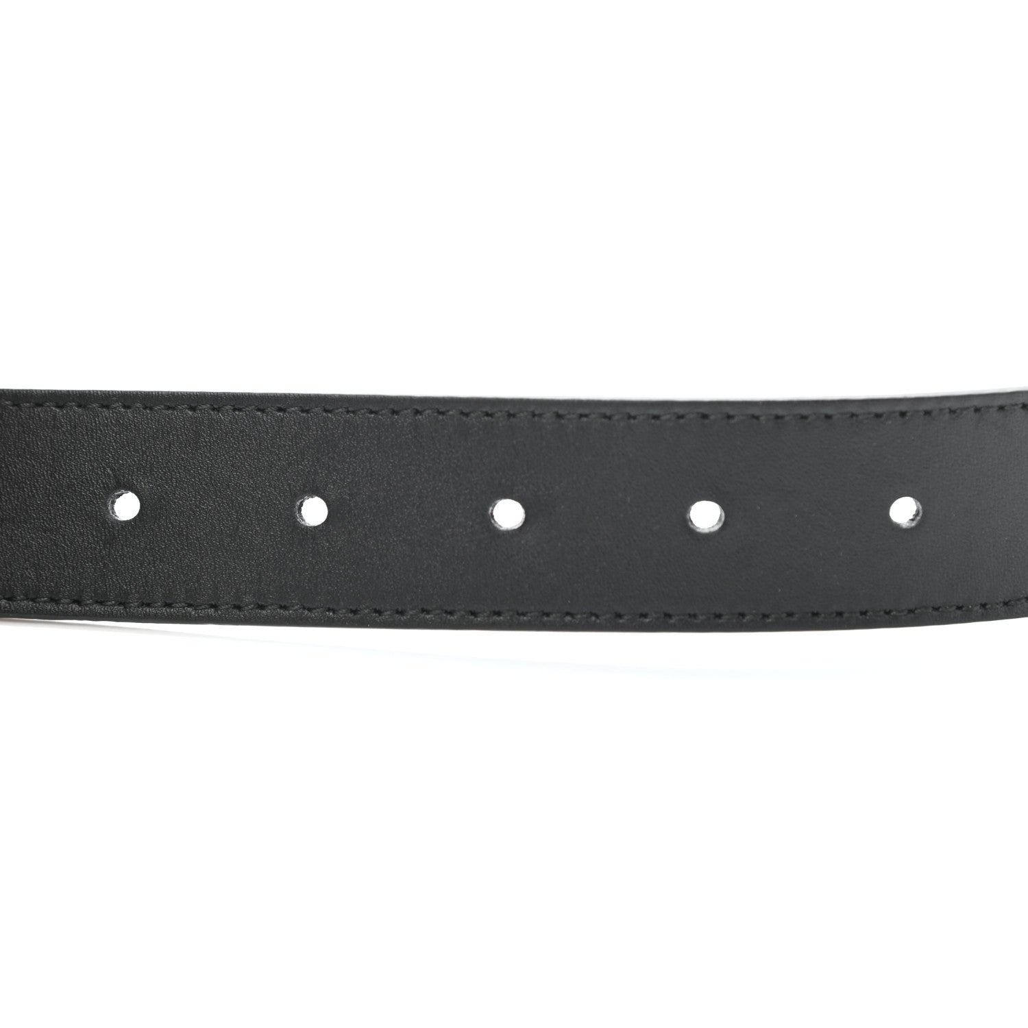Gucci Calfskin Double G 30mm Belt 85 34 Black 6 of 8
