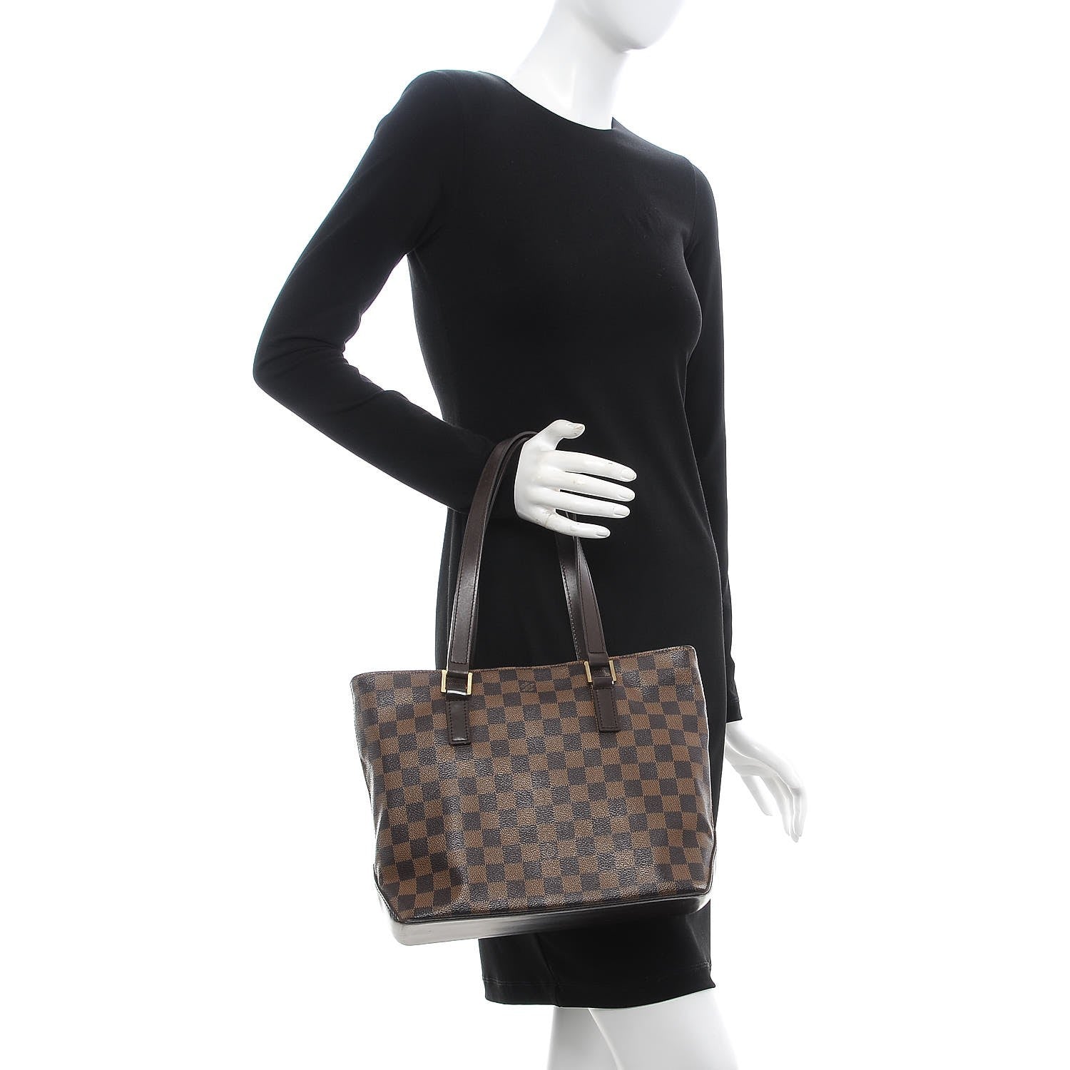Louis Vuitton Damier Ebene Cabas Piano 2 of 6