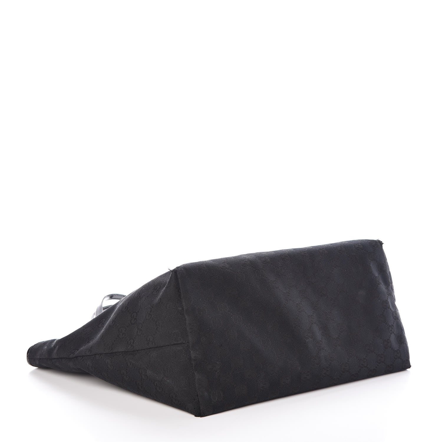 Gucci Patent Monogram Small Jolie Tote Black 4 of 13