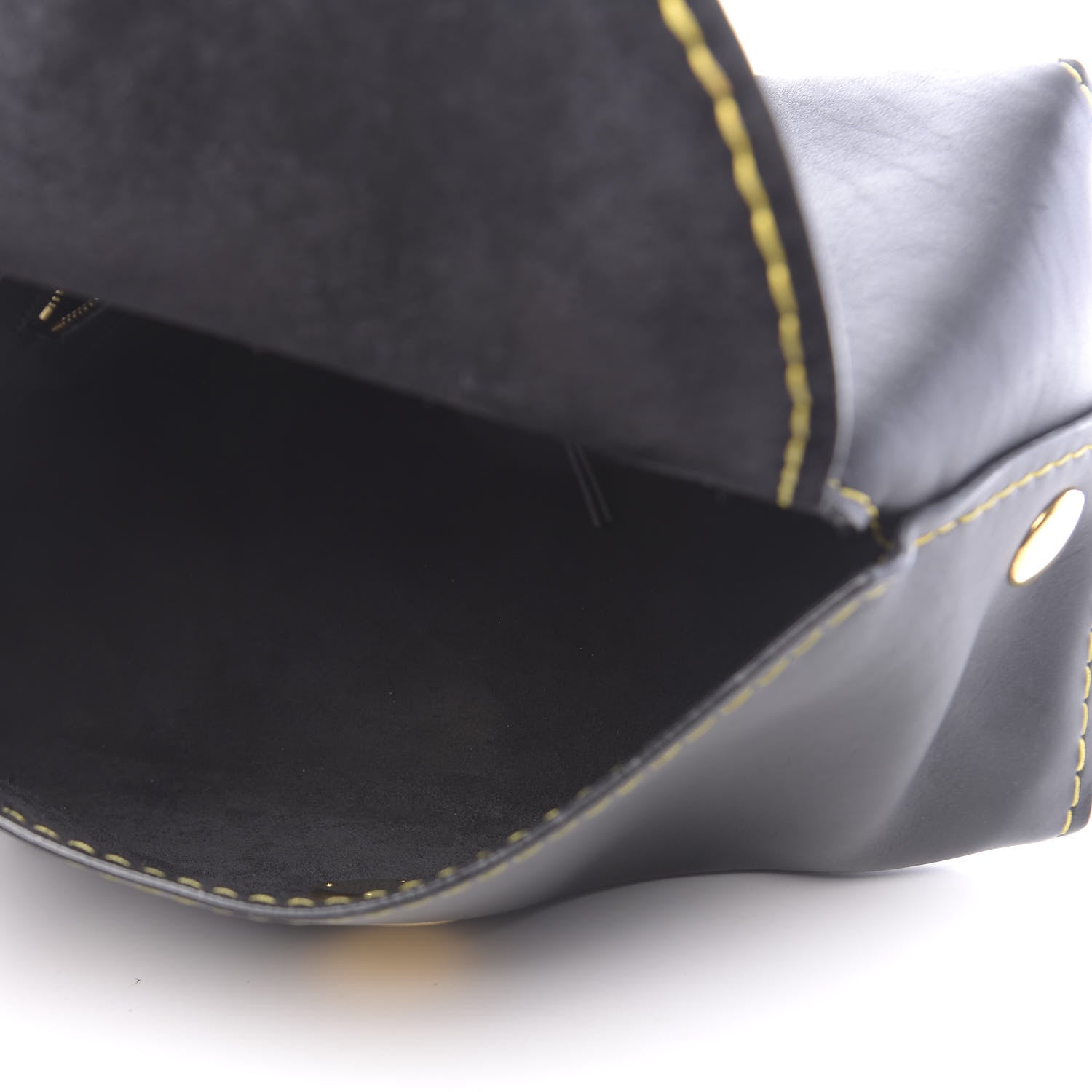 Celine Calfskin Orb Bag Black 5 of 13