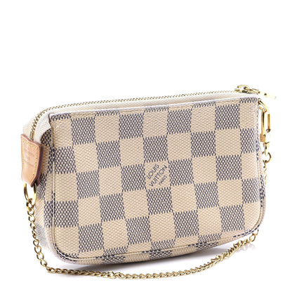 Louis Vuitton Damier Azur Mini Pochette Accessories 4 of 10