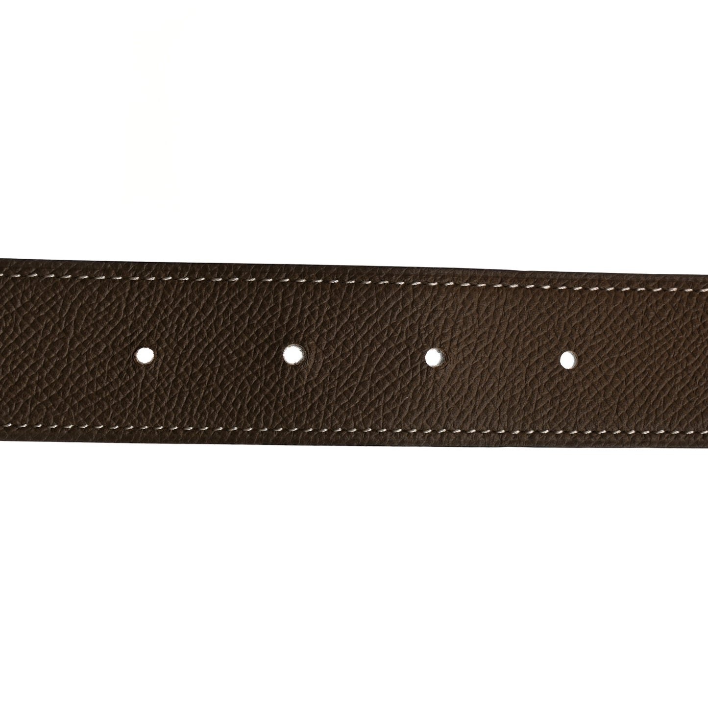Epsom 32mm H Belt 80 85/34 White Etoupe