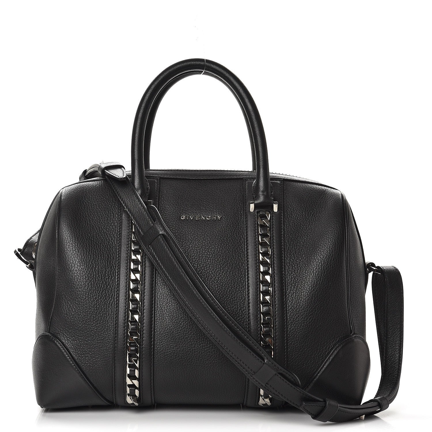 Givenchy Sugar Goatskin Medium Chain Animation Lucrezia Black 1 of 11