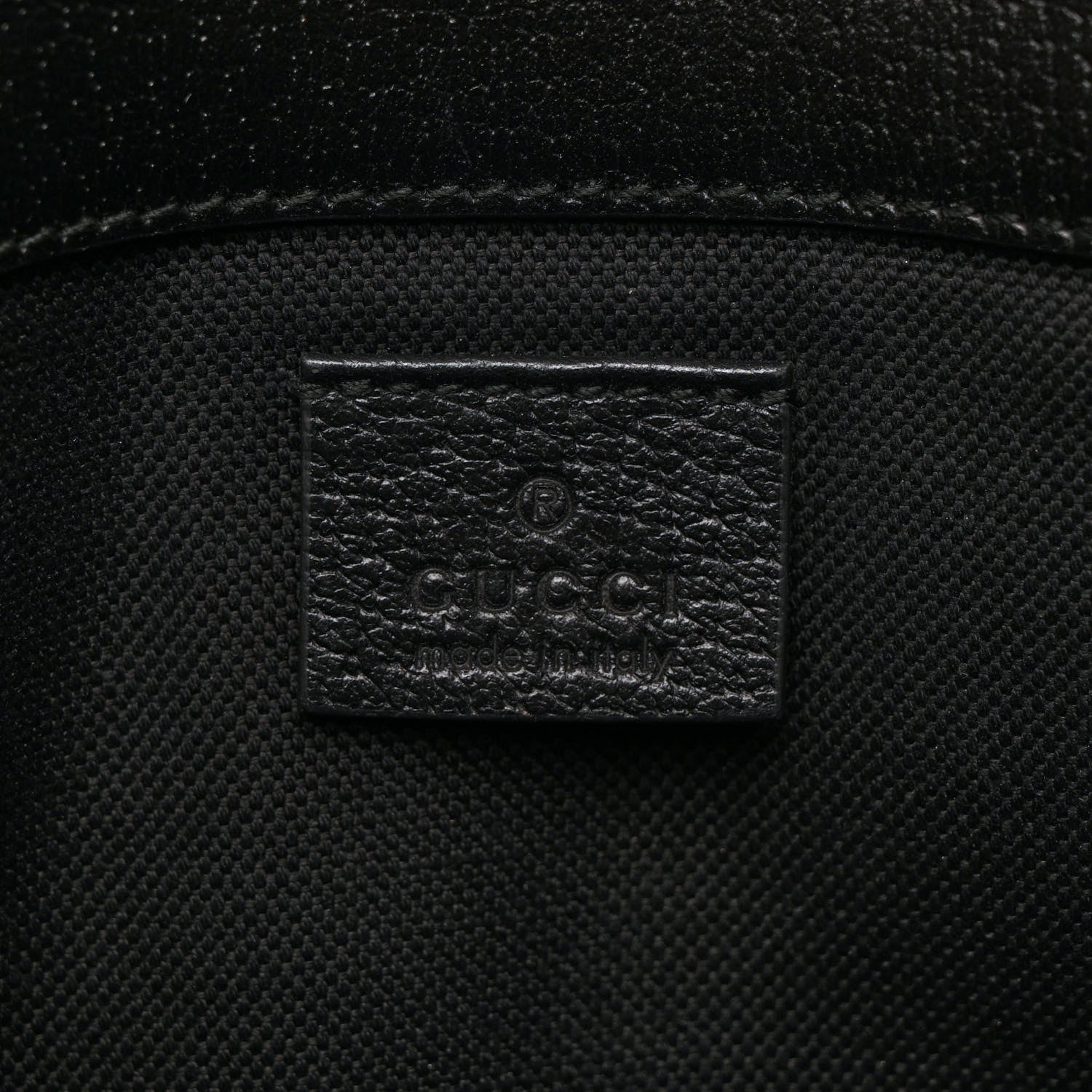 Gucci GG Supreme Monogram Psychedelic Slim Belt Bag Black 6 of 10