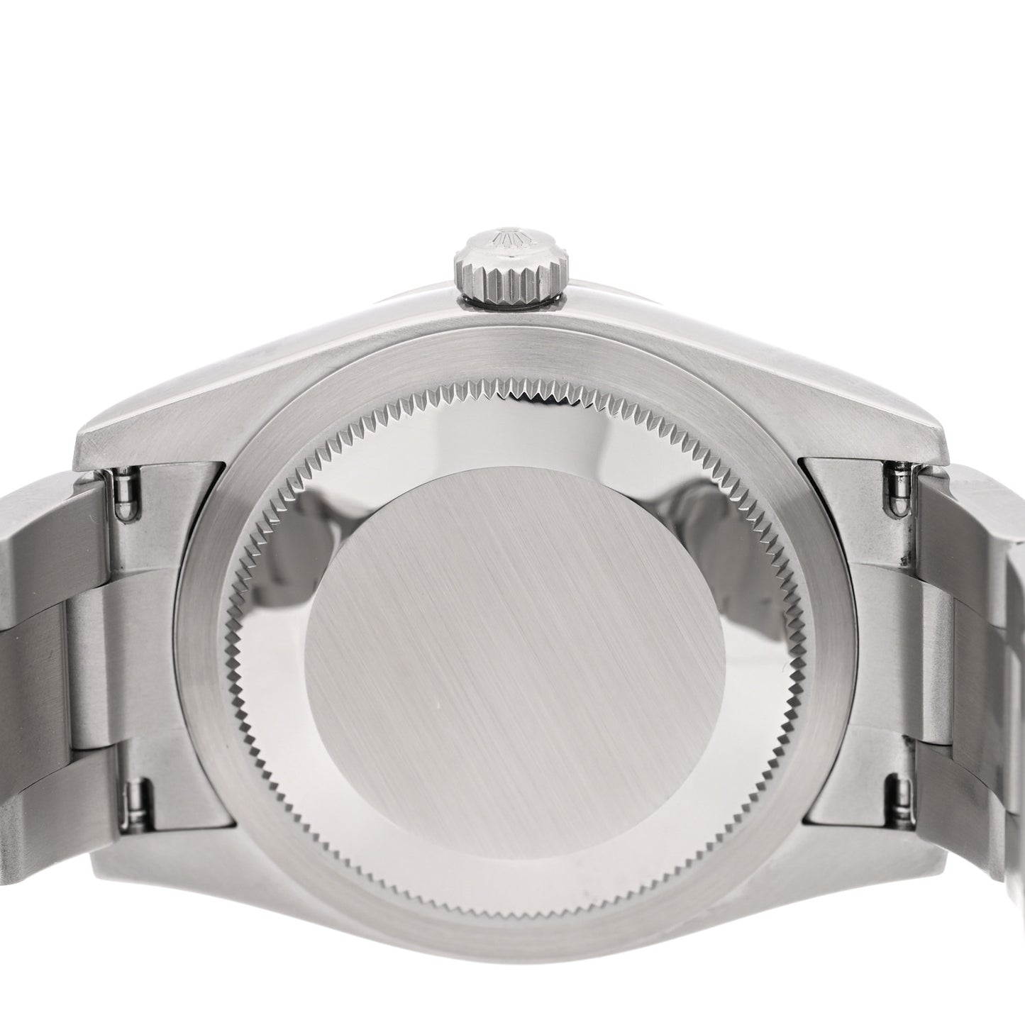 Stainless Steel 34mm Oyster Perpetual Watch Silver 124200