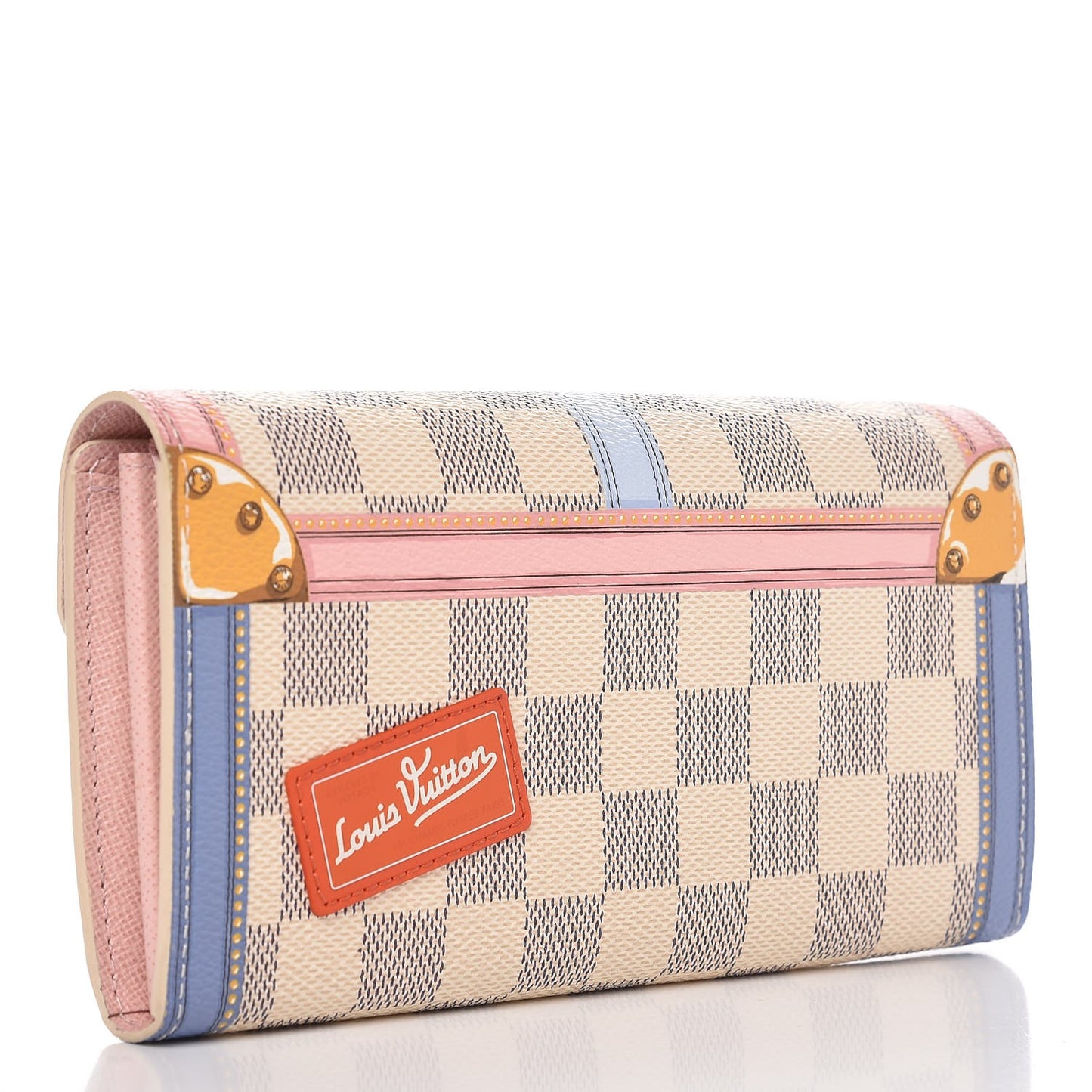 Damier Azur Summer Trunks Sarah Wallet NM