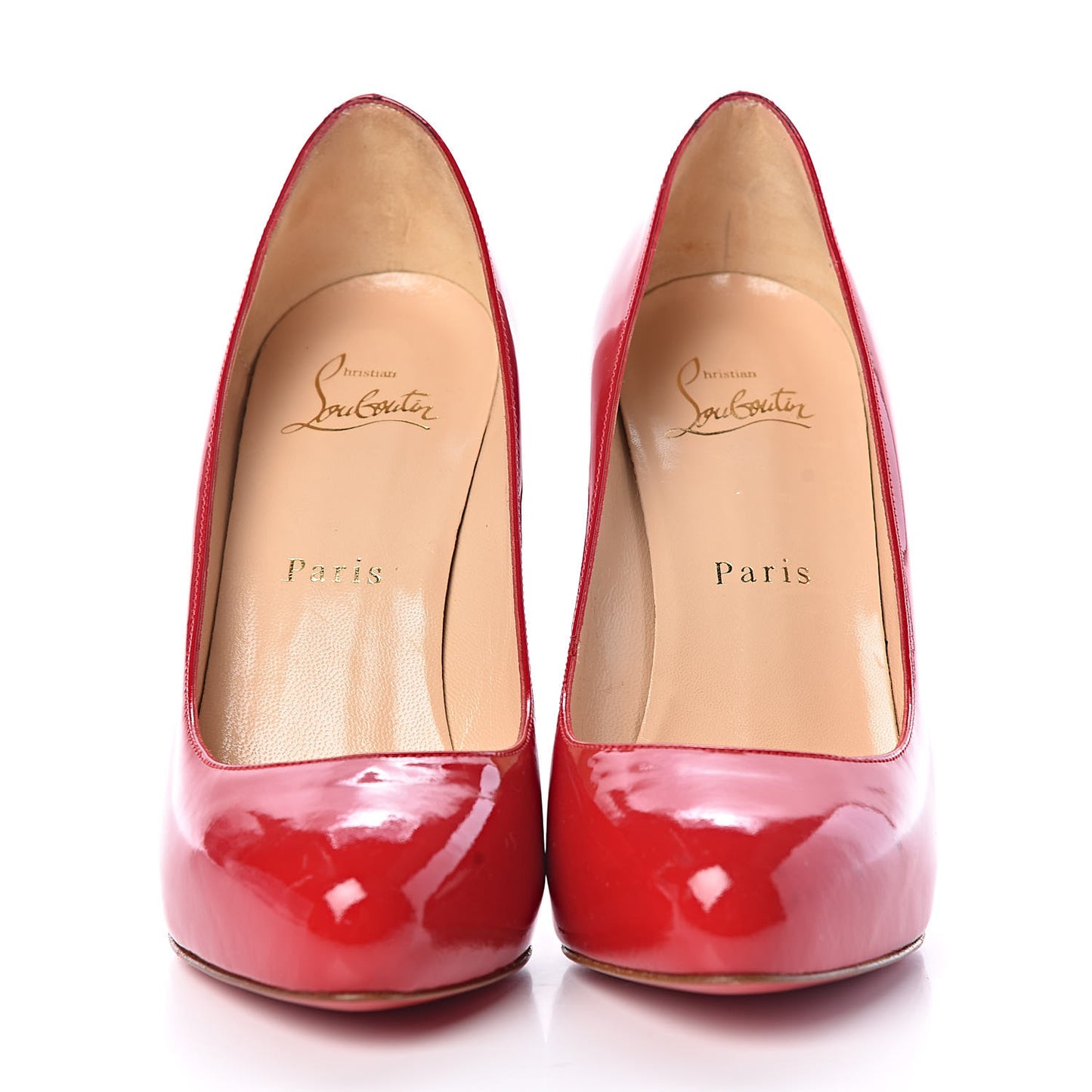 Patent Fifi 100 Pumps 36 Red