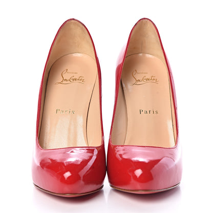 Christian Louboutin Patent Fifi 100 Pumps 36 Red 2 of 10