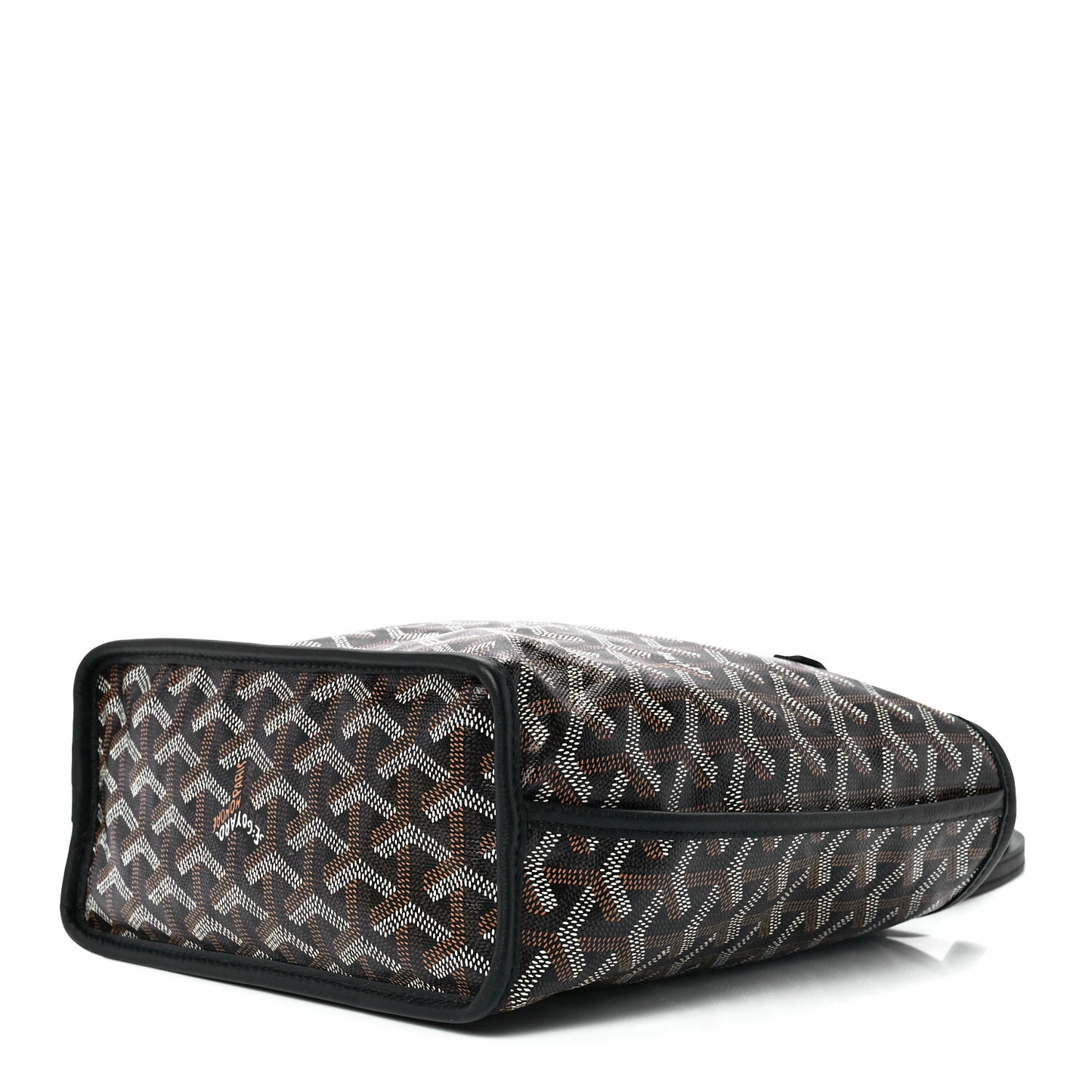 Goyardine Reversible Mini Anjou Black