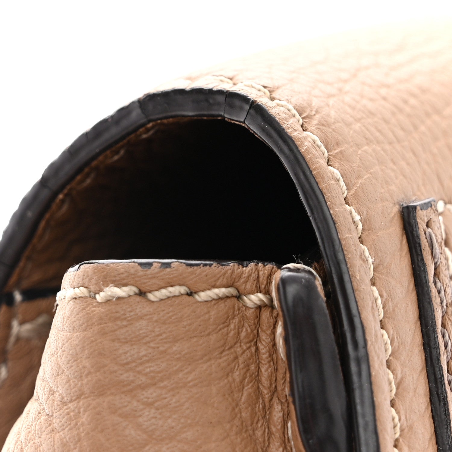 Chloe Grained Calfskin Small Marcie Saddle Bag Nut 14 of 15