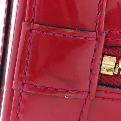 Louis Vuitton Vernis Alma BB Pomme D'Amour 11 of 13