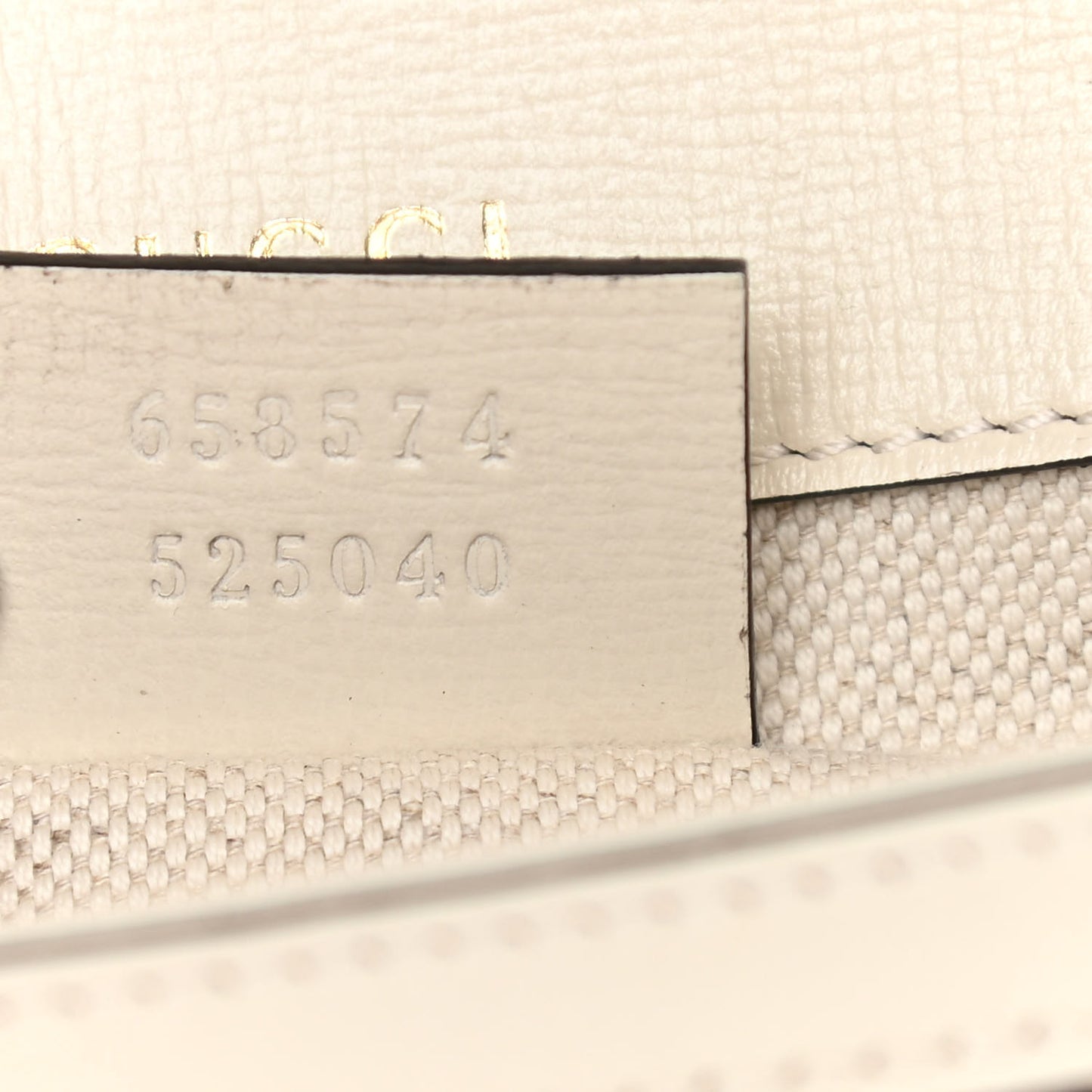 GG Supreme Monogram Web Mini Horsebit 1955 Shoulder Bag Beige Mystic White
