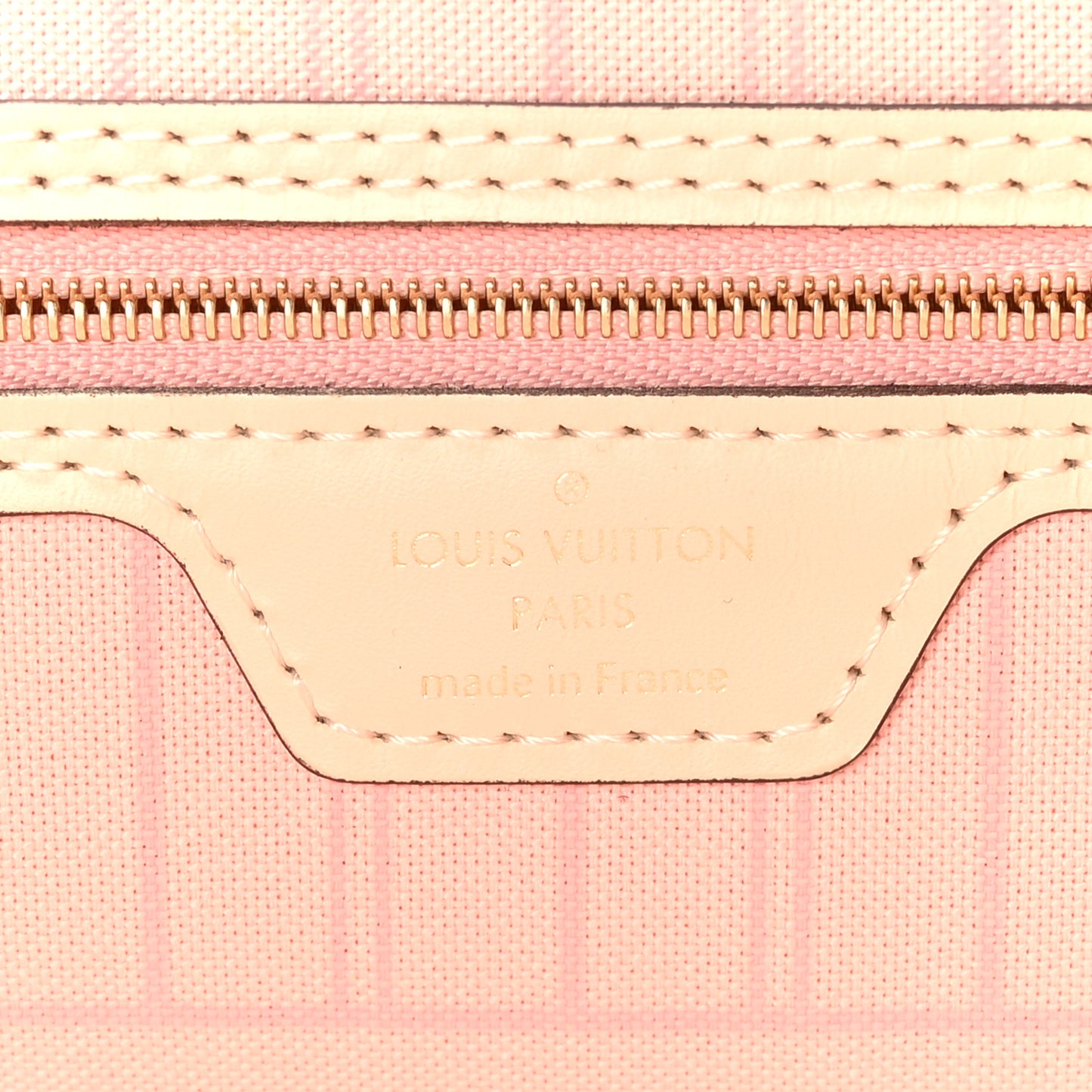 Damier Azur Braided Neverfull MM Pink