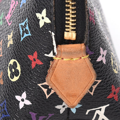 Louis Vuitton Monogram Multicolor Cosmetic Pouch Black Grenade 7 of 7