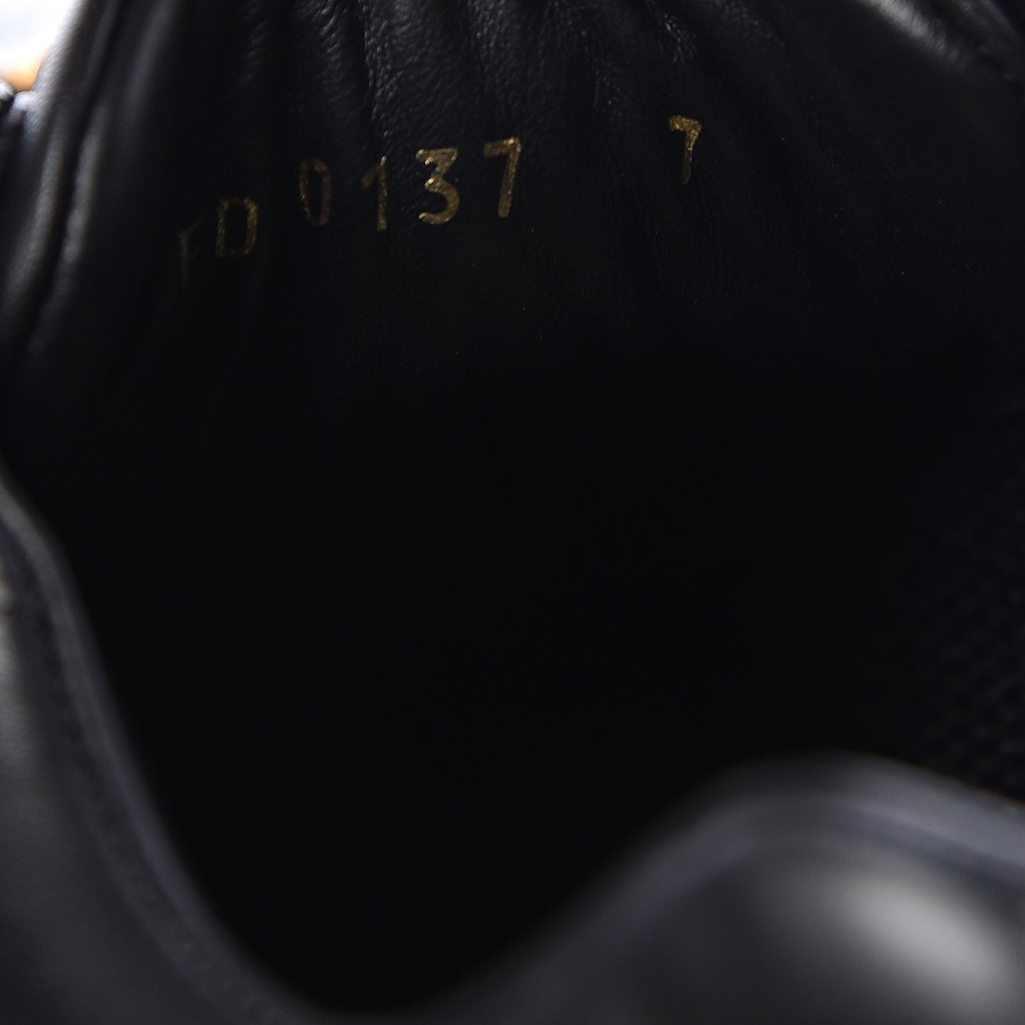 X SUPREME Calfskin Run Away Sneakers 7 Black