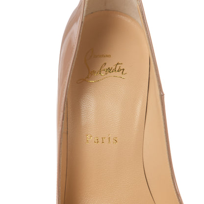 Christian Louboutin Patent So Kate 120 Pumps 37 Nude 6 of 9