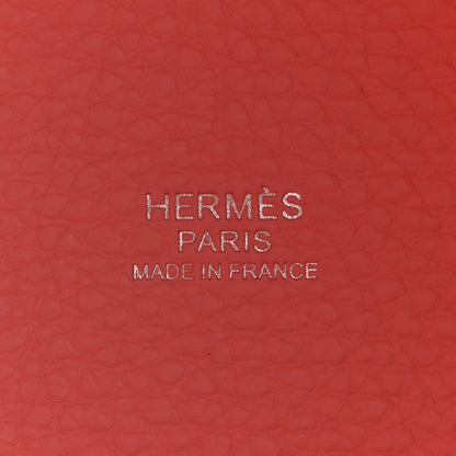 Hermes Taurillon Clemence Picotin Lock 18 PM Rose Sakura 6 of 11