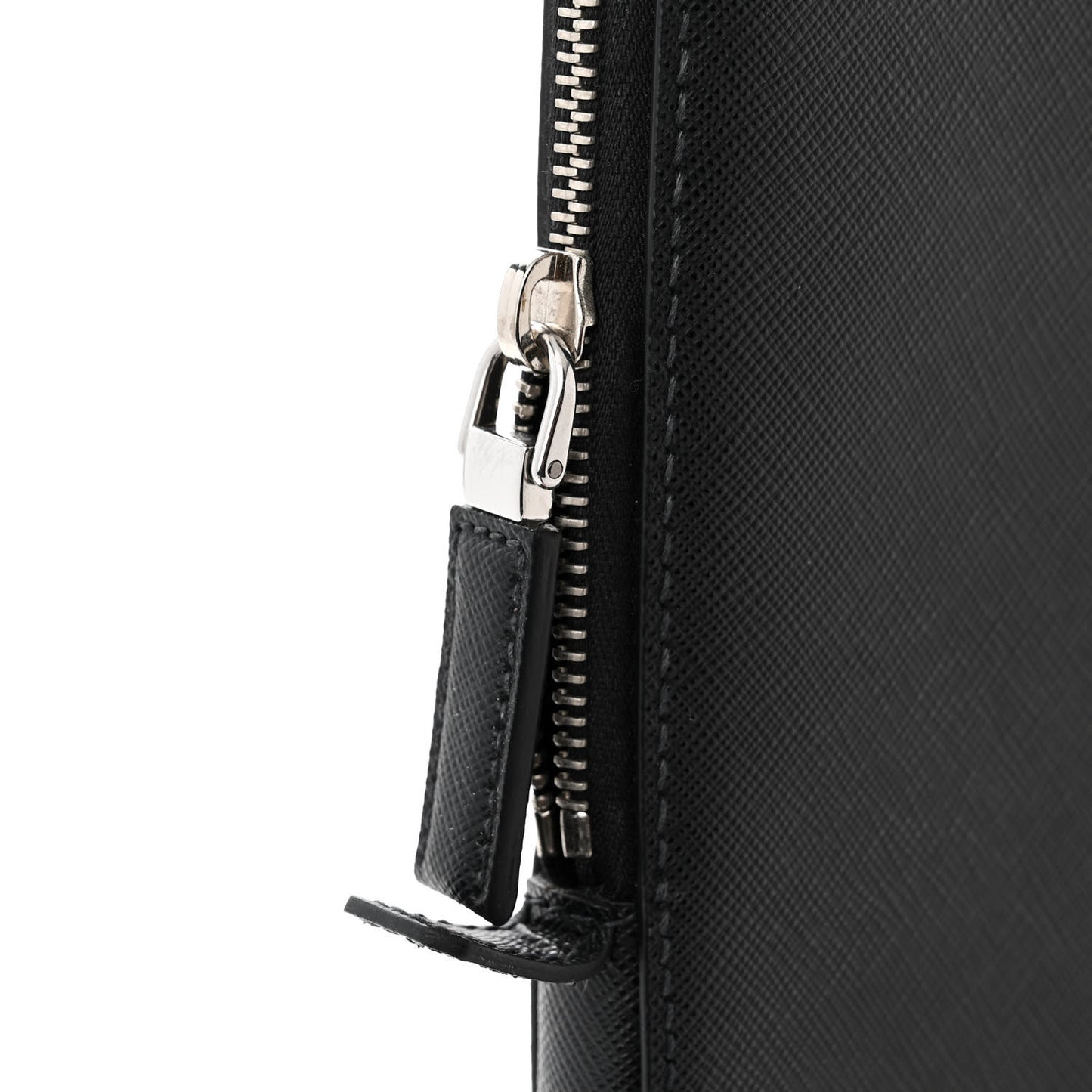 Saffiano Travel Briefcase Black