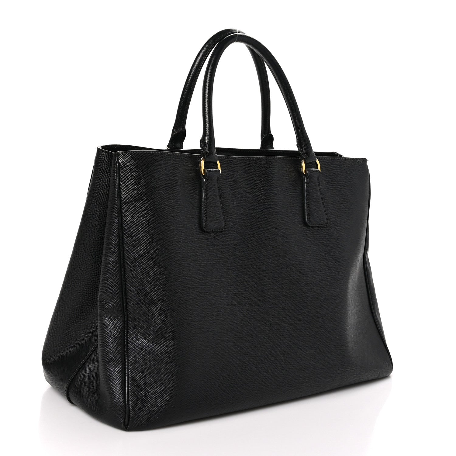 Prada Saffiano Lux Large Tote Black 3 of 11