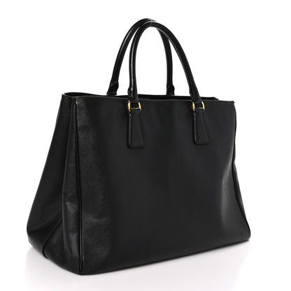 Prada Saffiano Lux Large Tote Black 3 of 11