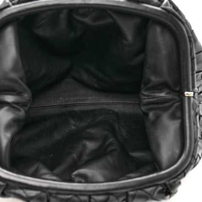 Bottega Veneta Nappa Maxi Intreccio The Pouch Oversized Clutch Black 4 of 7
