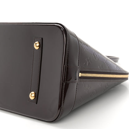 Louis Vuitton Vernis Alma MM Amarante 10 of 11