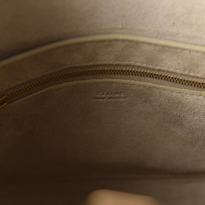 Celine Soft Grained Calfskin Small Sangle Bucket Bag Light Taupe 8 of 9