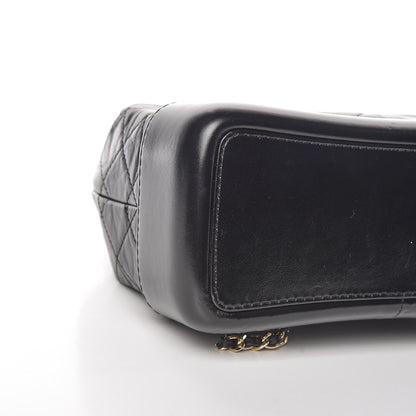 Chanel Aged Calfskin Quilted Small Gabrielle Backpack Black 8 of 14