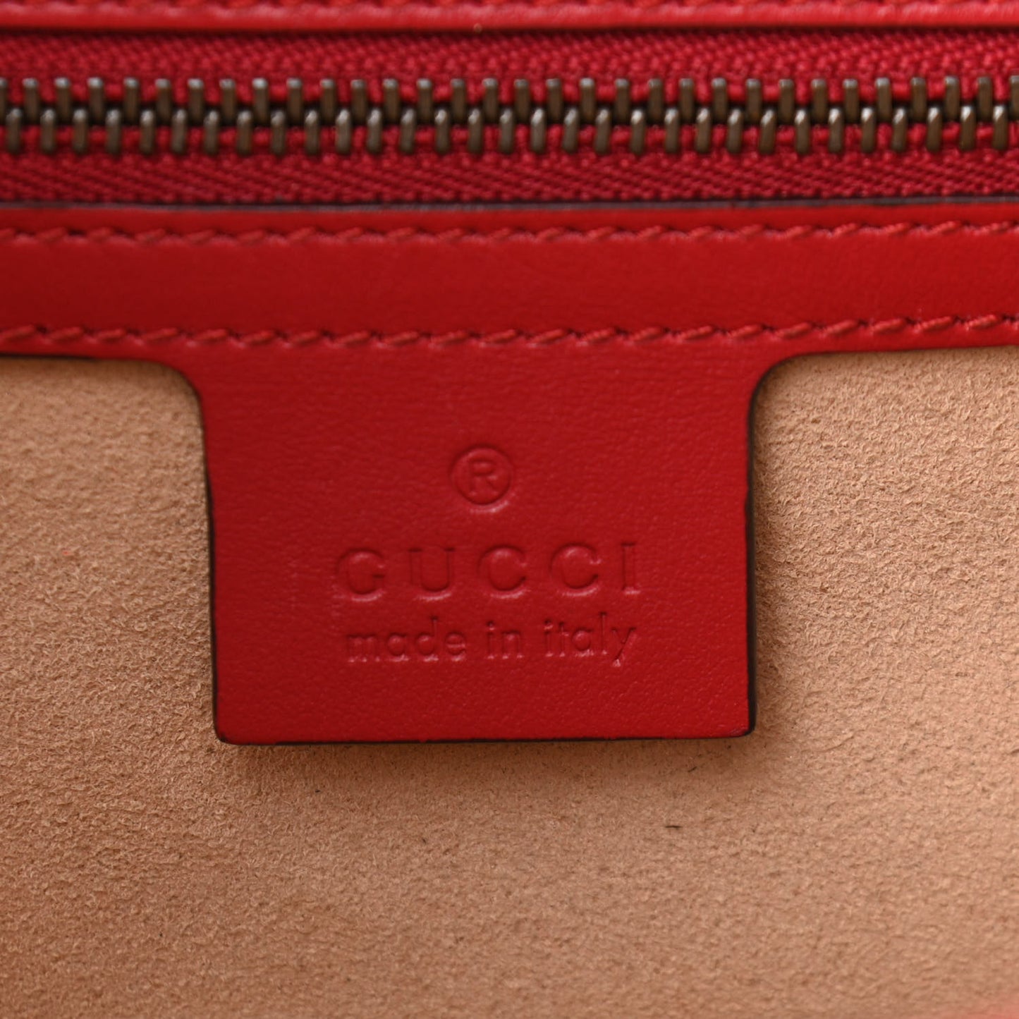 Calfskin Matelasse Sylvie Web Small GG Marmont Top Handle Shoulder Bag Hibiscus Red