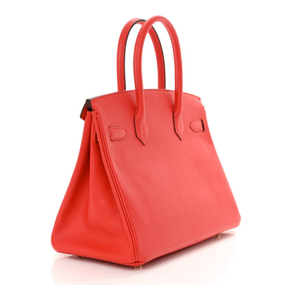 Hermes Epsom Birkin 30 Rouge Tomate 3 of 10