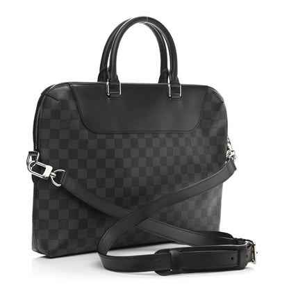 Louis Vuitton Damier Graphite Porte-Documents Jour 3 of 9