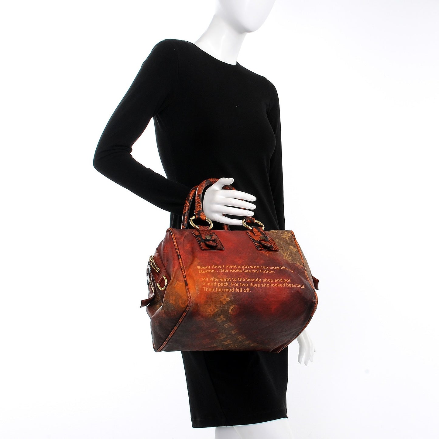 Monogram Karung Mancrazy Jokes Bag