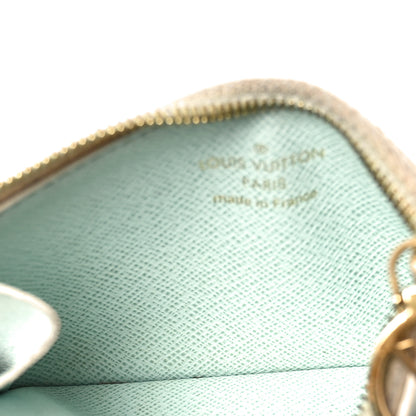Louis Vuitton Damierlicious Zipped Romy Card Holder Pistachio Green 5 of 7