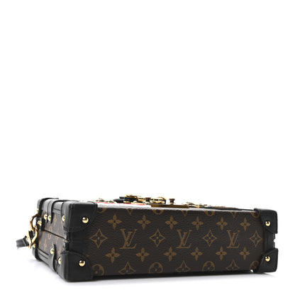 Louis Vuitton Monogram Patches Petite Malle Black 4 of 9